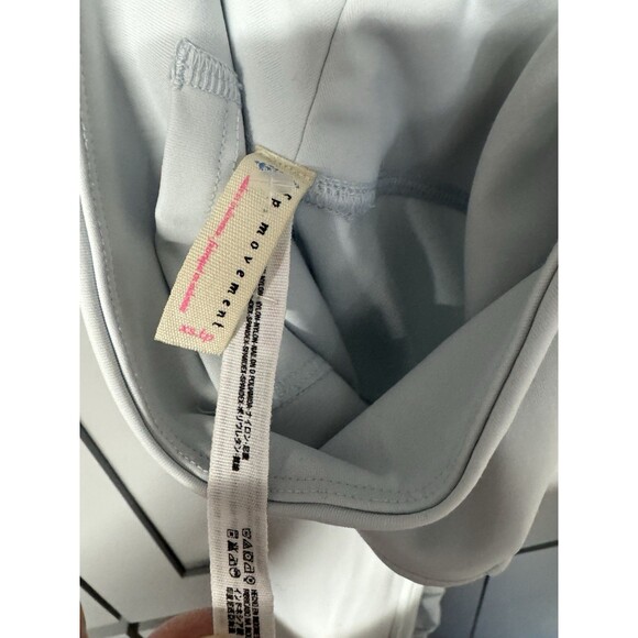 Free People Movement Leggings XS Blue Revelation Cutout Yoga Athletic High Waist - Picture 8 of 9